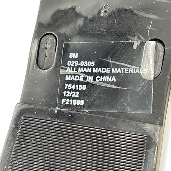 NWT Mixit Women’s Black Jelly Flip-Flops - Size 8 - Picture 7 of 7